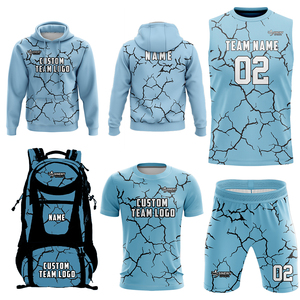 ชุดยูนิฟอร์มอเมริกันฟุตบอล 7v7 แบบสั่งทำขายส่ง พิมพ์ลายตามต้องการ ชุดแบบไม่มีแขน สำหรับ 7 ทีม พร้อมชื่อทีมและหมายเลข ผลิตจากโพลีเอสเตอร์ 100% - Product Image 1