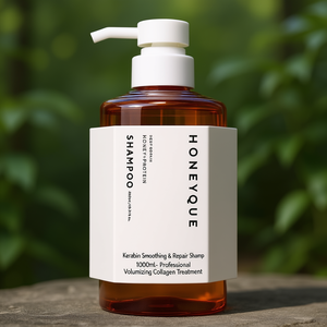 Champú Alisante y Reparador de Queratina 1000ml - Tratamiento Profesional Voluminizador con Colágeno - Product Image 3