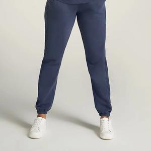 Pantalones deportivos de forro polar liso para mujer, ligeros, de secado rápido, de cintura alta, rectos, hasta el tobillo, en oferta - Product Image 6