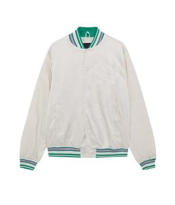 2025 mode Satin veste luxe brillant Bomber pour Streetwear et fête léger Varsity Style OEM disponible en gros - Product Image 3