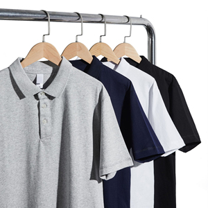 Vêtements pour hommes Nouvelle mode Polo en coton et polyester pour hommes Col montant Polo à manches courtes de haute qualité - Product Image 5