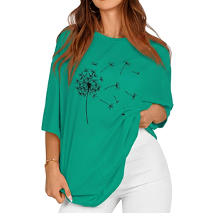 Características destacadas: Las camisetas para mujer pueden ocultar eficazmente el abdomen y son adecuadas para la mayoría de los tipos de cuerpo, su uso puede ser útil. - Product Image 5