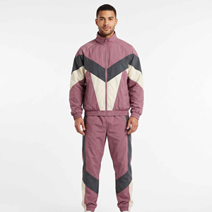 Conjunto Deportivo Cortavientos de Nylon para Hombre, Nuevo Modelo 2026, Transpirable, con Capucha, Personalización Completa, Venta al Por Mayor, Cortavientos de Poliéster - Product Image 1