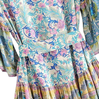 Robe courte imprimée pour femmes, vêtements tendance