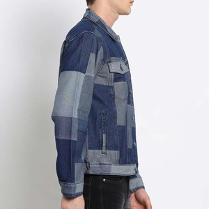 Chaqueta Vaquera Verde Oliva para Hombre Elite Vanguard, Corte Regular, Cierre de Botones, Estilo Casual, Diseño Sólido, Tejido de Poliéster/Algodón - Product Image 2