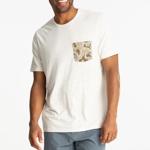 Chemise de pêche en popeline à manches courtes pour homme, avec logo personnalisé, anti-transpiration, poche camouflage, idéale pour l'été et les jeunes. - Product Image 1