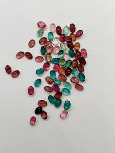 Cuentas de Turmalina Rosa Natural, Corte Ovalado, Cambio de Color, Gemas Sueltas para Joyería, Venta al por Mayor, 100 Gramos, Tamaño Libre, Gemas Zubeda - Product Image 3
