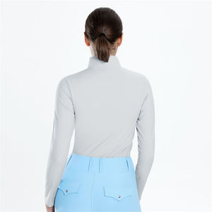 Chemise d'équitation élégante et simple pour femme, nouvelle, très élastique, respirante, durable, à cinq niveaux de protection, pour la pratique équestre. - Product Image 3