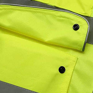 Gilet réfléchissant multi-poches, nouveau style, équipement de protection de sécurité, meilleure qualité, sécurité au travail - Product Image 6