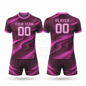 ชุดออกกำลังกายผู้ชายแบบสั่งทำพิเศษ พิมพ์ลายด้วยความร้อน ระบายอากาศได้ดี ผลิตจากโพลีเอสเตอร์ 100% พร้อมโลโก้ทีมตามสั่ง - Product Image 5