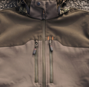 Chaqueta de Caza para Hombre, Sublimada, con Cierre de Cremallera Personalizado, Sudadera con Estampado Invernal, Bolsillo en el Pecho - Product Image 5