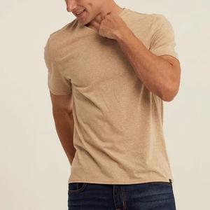 Camisetas Casuales de Cuello en V para Hombre, Corte Ajustado, Transpirables, 100% Algodón, Manga Corta, Lisas para Impresión Digital, Secado Rápido, Ecológicas, 210g - Product Image 3
