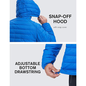 Custom <b>Men</b> <b>Long</b> Puffer <b>Jacket</b> with Insulated Core Durable Shell Front Logo OEM/ODM Outerwear Manufacturing - Product Image 2