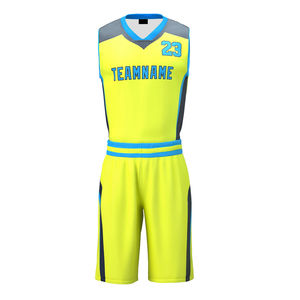 Uniforme de Baloncesto de Verano de Secado Rápido, Transpirable y Antibacterial, Estampado por Sublimación, Tallas Grandes, con Logotipo Bordado Personalizado - Product Image 2