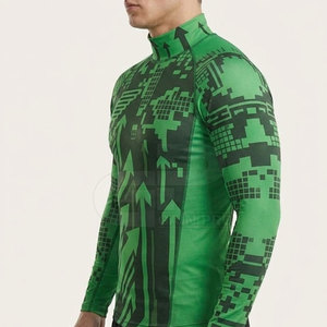 Camiseta de compresión cómoda para fútbol, diseñada para entrenamiento diario, ejercicios en el gimnasio, correr y actividades deportivas competitivas. - Product Image 6