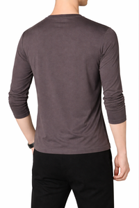 เสื้อยืดผู้ชายทรงเข้ารูป แขนสั้น ระบายอากาศ แห้งเร็ว ผ้าฝ้าย 100% คุณภาพสูง มีจำหน่าย - Product Image 2