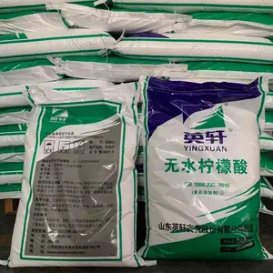 White Powder Citric Acid Anhydrous/Citric Acid Monohydrate CAS 5949-29-1/ 77-92-9