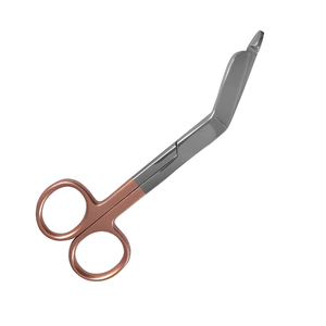 Nouveauté 2026 Ciseaux à pansements Lister, manche plaqué or, lames durables, premiers secours, ciseaux Truman - Product Image 3