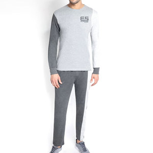 Custom Size Color Contrast <b>Men</b> Sweat Suits Apparel Clothing <b>Men</b> Sweat Suits <b>Pullover</b> <b>Men</b> Sweat Suits - Product Image 1