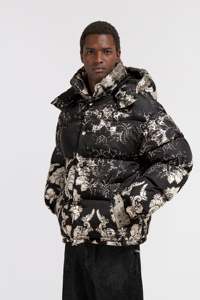Custom Men’s Puffer <b>Jacket</b> For Winter Premium Casual Outdoor Wear For Men's Windproof <b>Zipper</b> Closure Side <b>Pockets</b> Men's Coat - Product Image 3