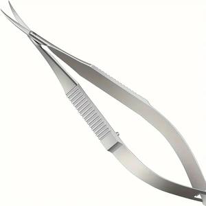 Tijeras para Cutículas Rectas de Acero Inoxidable Spring Beauty, Duraderas, para Diestros, para Cejas y Microcorte - Product Image 2