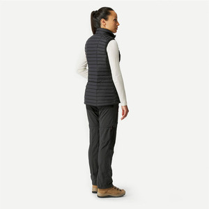 Gilet long matelassé OEM pour femme - Isolation en polyfill alternatif au duvet pour la randonnée et les tenues décontractées d'hiver, personnalisable - Product Image 6