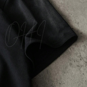 Camiseta Negra Vintage con Logotipo Personalizado, Estilo Oversize, Streetwear, para Hombre y Mujer, Algodón Premium con Lavado Ácido, Casual y Ecológica - Product Image 4