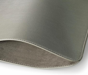 Wholesale Custom Logo Simple Gray Leather <b>Tablet</b> Sleeve Protective Cover <b>Waterproof</b> Anti-Theft Laptop Sleeve Elegant Businuss - Product Image 2