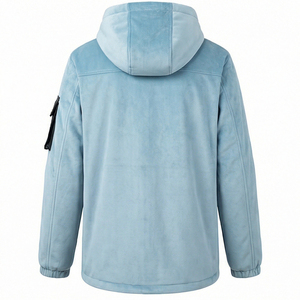 <b>Mens</b> Outdoor Expedition <b>Soft</b> <b>Shell</b> Windproof Printed Waterproof Breathable Hunting Parka with Hood MALUZA INDUSTRIES - Product Image 3