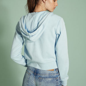 Sudaderas con Capucha Populares Personalizadas con Logotipo Bordado, Sudaderas de Forro Polar Lisas y Coloridas para Mujer - Product Image 5