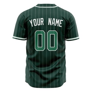 Uniforme de Béisbol Personalizado para Hombre, Camisetas de Equipo Transpirables de Poliéster, Ropa Deportiva con Sublimación, Kit de Béisbol OEM - Product Image 3