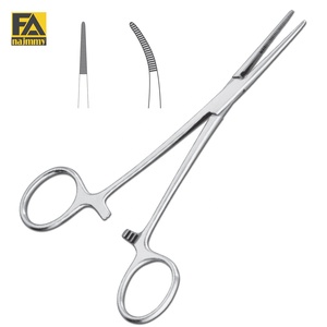 Pince hémostatique droite à pointe fine Kelly 2026 pour hémostase, instrument de classe I certifié CE - Product Image 3
