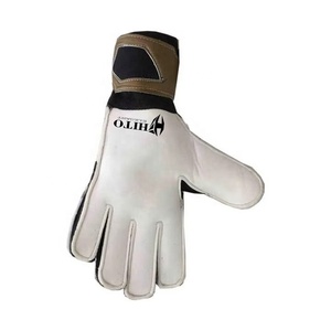 Gants de gardien de but professionnels, paume avant en latex Giga de 3,5 mm, dos en silicone injecté et impression par sublimation, paume plate - Product Image 4