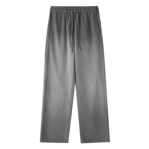 Pantalon de survêtement en molleton français moderne pour homme, mélange de coton, avec taille élastique, pour un usage quotidien décontracté - Product Image 1