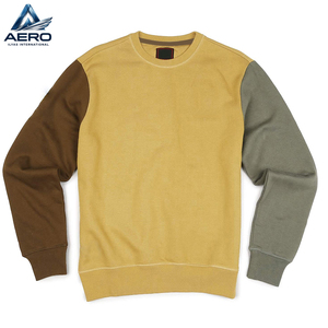 Custom OEM ODM <b>Men</b> Sweatshirt Cotton Polyester Blend Fleece Crew Neck Long Sleeve Plain Casual Pullover Sweatshirts for <b>Men</b> - Product Image 5