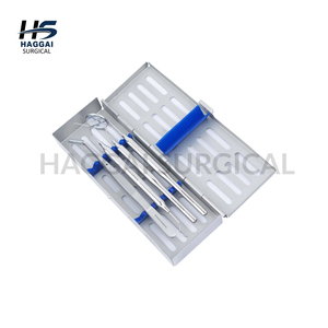 Ensemble d'instruments dentaires manuels avancés pour implants, nouveau modèle, en acier inoxydable de haute qualité, pour chirurgie orale et orthodontie - Product Image 2