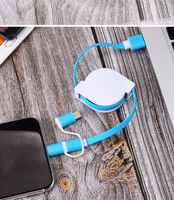 Coffret Cadeau Cheval 2026 – Boîte Cadeau d'Affaires Rouge à Ouverture Facile avec Câble de Données – Ensemble Deux Pièces Connecteurs Lightning/Micro USB/Type-C – Charge Rapide