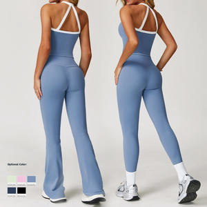Ensemble de Vêtements de Sport en Gros pour Femme : Soutien-Gorge et Pantalon de Yoga de Haute Qualité pour la Course et le Fitness - Product Image 1