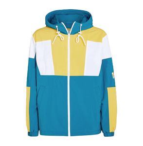 Veste coupe-vent de couleur respirante de qualité supérieure, coupe régulière décontractée en plein air, vêtements de sport grande taille, veste coupe-vent appartenant à l'usine - Product Image 1