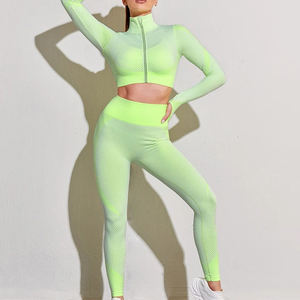 Conjunto Deportivo de Yoga para Mujer, Leggings Sin Costuras y Sujetador Deportivo, Ropa de Entrenamiento - Product Image 3