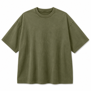 Camiseta para Hombre al por Mayor, Estilo Desgastado, 100% Algodón, Transpirable, Ecológica, Informal, de Alta Calidad, Personalizable - Product Image 5