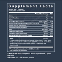 Compléments alimentaires en capsules pour hommes OEM/ODM pour les cheveux, la peau et les ongles
