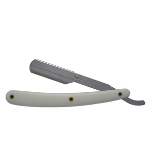 Men's Stainless Steel Barber Cut Throat <b>Razor</b> Stainless Steel Sharp Foldable <b>Razor</b> With Blade 2 Colors - Product Image 2