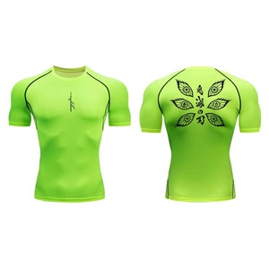 Servicio de Fábrica OEM ODM al por Mayor, Rashguard de Alta Calidad para MMA, BJJ y Grappling, 100% Poliéster, para Entrenamiento en Gimnasio - Product Image 1