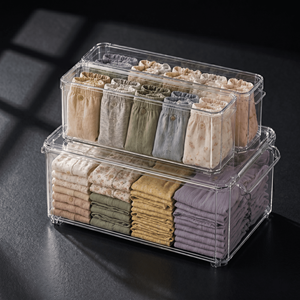 Multi-Purpose Kids <b>Wardrobe</b> Organizers – Transparent, Durable, and Easy-to-Use <b>Storage</b> <b>Solutions</b> - Product Image 1