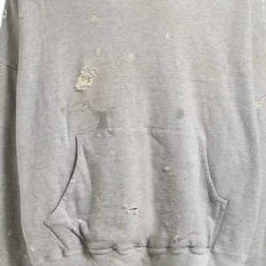 เสื้อผ้าฝ้ายเฟรนช์เทอร์รี่พรีเมียมสั่งทำพิเศษ สไตล์วินเทจ ย้อมสีแบบแอซิดวอช หนานุ่ม สีซีดจางแบบซันเฟด 100% ผ้าฝ้าย ทรงหลวม ใส่สบาย สำหรับฤดูใบไม้ร่วง - Product Image 2