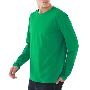 Camiseta de Manga Larga para Hombre 2026 de Alta Calidad, Diseño Personalizado, Ecológica, 100% Algodón con Servicio OEM, Elegante y de Calidad - Product Image 5