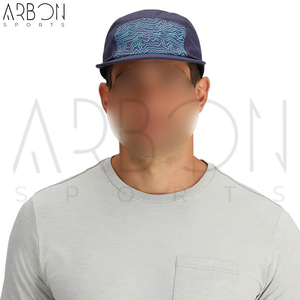 Casquette de baseball 5 panneaux bleu marine, streetwear, logo personnalisé, confortable, qualité supérieure, tendance, durable, pour hommes et femmes - Product Image 3