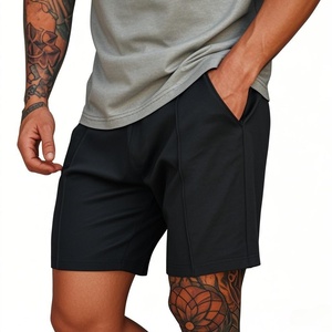 Pantalones Cortos Casuales Técnicos Personalizados para Hombre, Cintura Elástica con Cordón, Ligeros, de Secado Rápido, Ecológicos, Hasta la Rodilla, Servicio OEM - Product Image 4