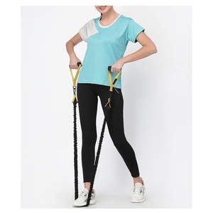 Camisetas con tu diseño, camisetas transpirables para mujer, camisetas cortas al por mayor, camisetas de algodón en blanco para mujer, informales - Product Image 5